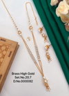 Accessories Fancy High Gold And Matte Dokiya Set
